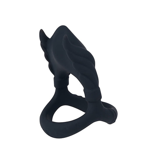 ROCKY USB Rechargeable Vibrating Cock & Balls Cock Ring