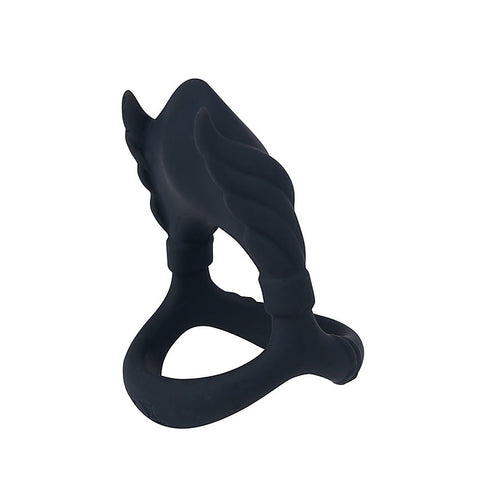 ROCKY USB Rechargeable Vibrating Cock & Balls Cock Ring