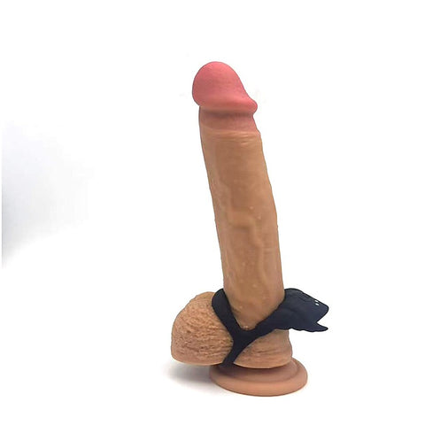 ROCKY USB Rechargeable Vibrating Cock & Balls Cock Ring