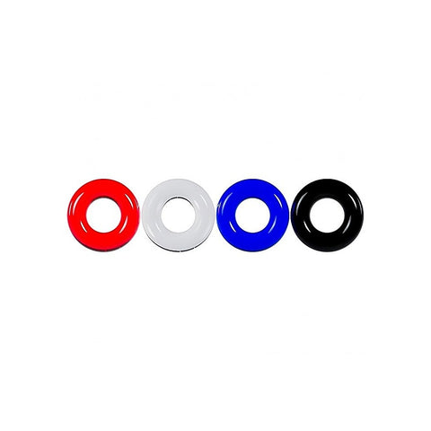 LEVELZ Multicolour 4 Pack Cock Ring Set by Shots Toys
