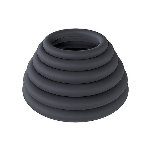 LEVELZ Classic Silicone Cock Ring Set of 6 Sizes by Shots