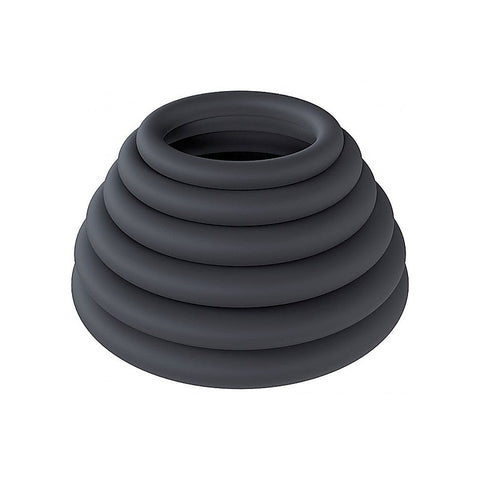 LEVELZ Classic Silicone Cock Ring Set of 6 Sizes by Shots
