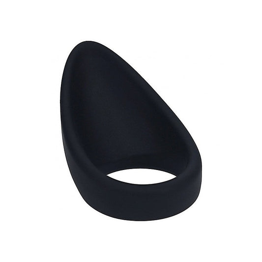 LEVELZ Teardrop Stretchy Silicone Cock Ring by Shots Toys