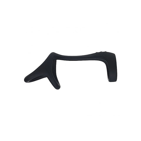 Tri O Silicone Shaft Cock and Ball Ring by Shots Toys
