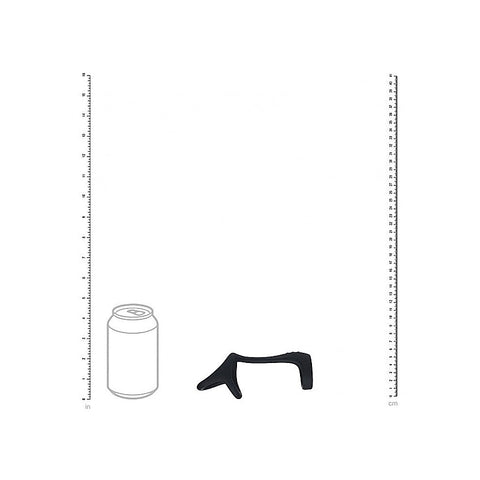 Tri O Silicone Shaft Cock and Ball Ring by Shots Toys