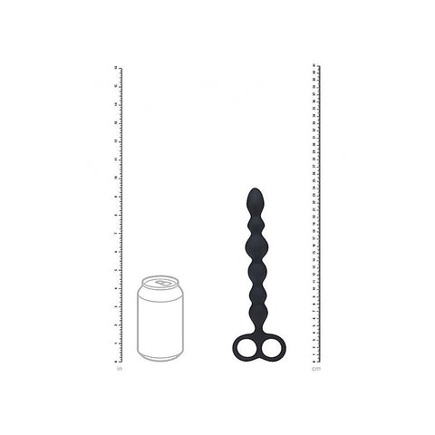 LEVELZ Beaded Anal Probe with Double Loop Anal Beads