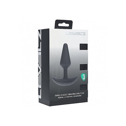 LEVELZ Classic Vibrating Silicone Anal Plug by Shots Toys