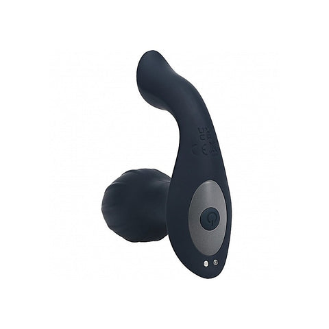 Vibrating & Rotating Anal Plug with Ball Stimulator