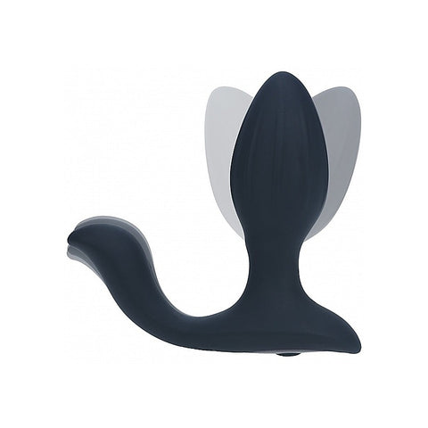 Vibrating & Rotating Anal Plug with Ball Stimulator