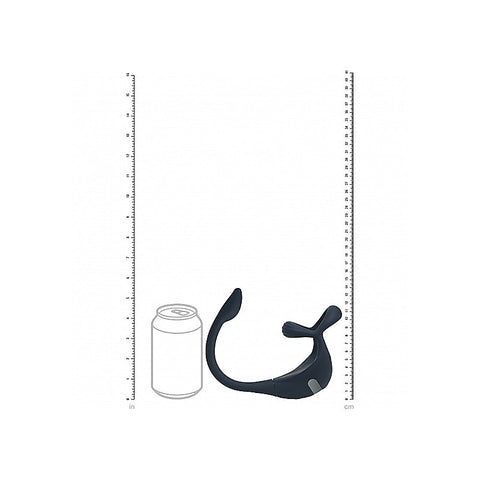 LEVELZ Vibrating TriO Cock Ring by Shots Toys