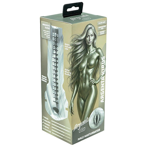 Feel Argenta Stars Collection PowerBlow Stroker by Kiiroo