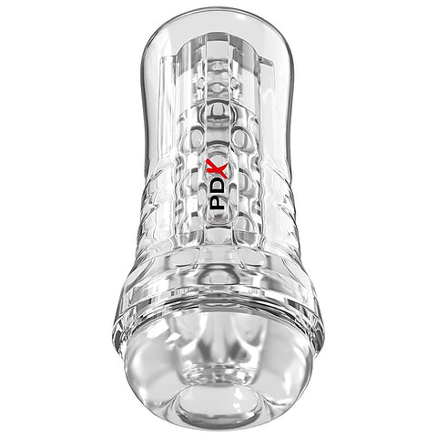 PDX Elite ViewTube See-Thru EZ-Grip Stroker