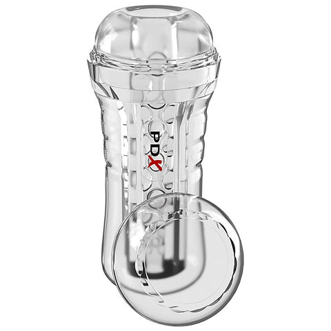 PDX Elite ViewTube See-Thru EZ-Grip Stroker