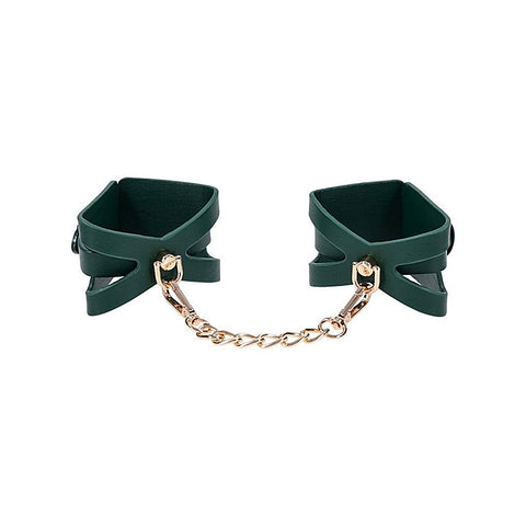 Indica Cutout Bondage Hand Cuffs by Sportsheets