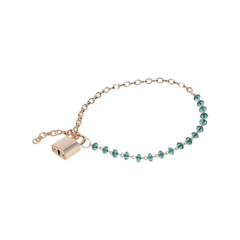 Indica Crystal Day Bondage Collar by Sportsheets