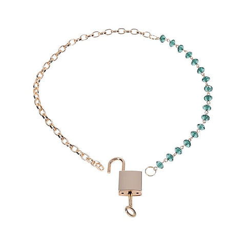 Indica Crystal Day Bondage Collar by Sportsheets