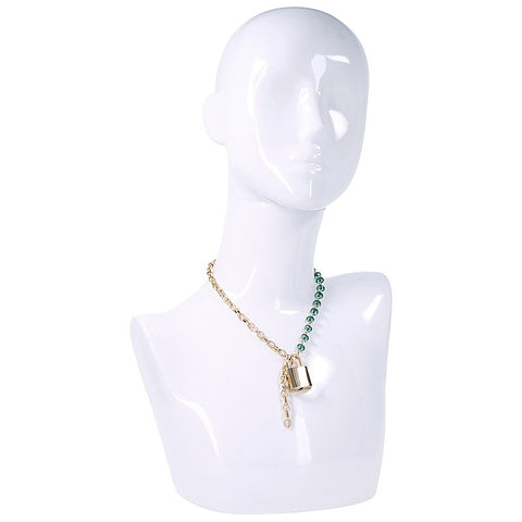 Indica Crystal Day Bondage Collar by Sportsheets