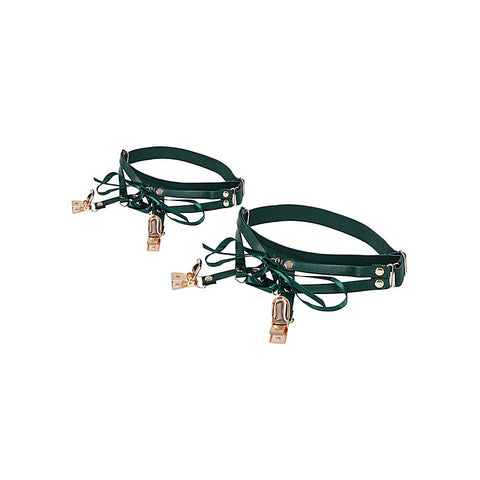 Indica Laced Up Bondage Garters by Sportsheets