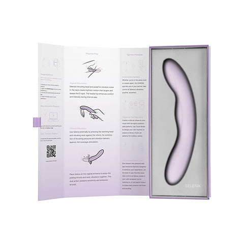 Selena App-Controlled Heating & Thrusting Vibrator by Svakom