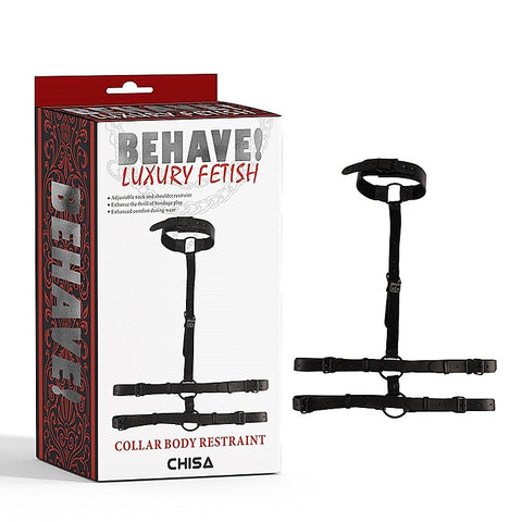 Adjustable Bondage Collar Body Restraint by Chisa