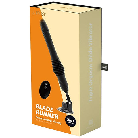 Blade Runner Double Thrusting & Vibrating Dildo by La Viva