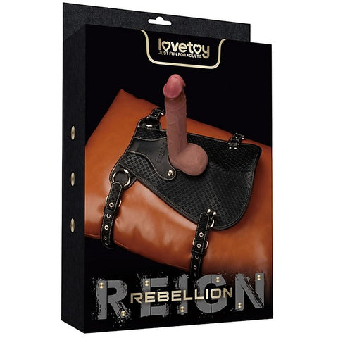 Rebellion Reign Adjustable Dildo Saddle by Lovetoy