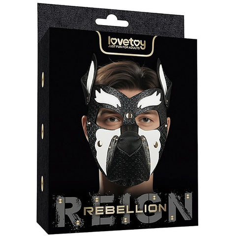 Rebellion Reign Howl Pup Play BDSM Mask by Lovetoy
