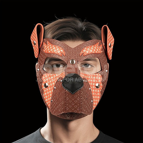 Fox Pup PU Leather Fetish Play Mask by Lovetoy