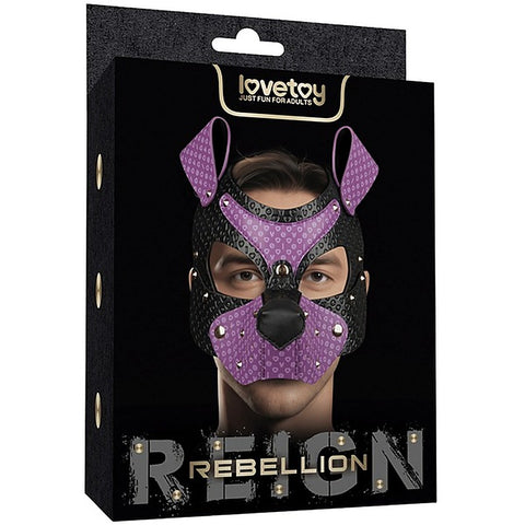 Wicked Pup Play Durable Bondage Mask by Lovetoy