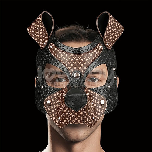 Classic Pup Mask With Removable Muzzle by Lovetoy
