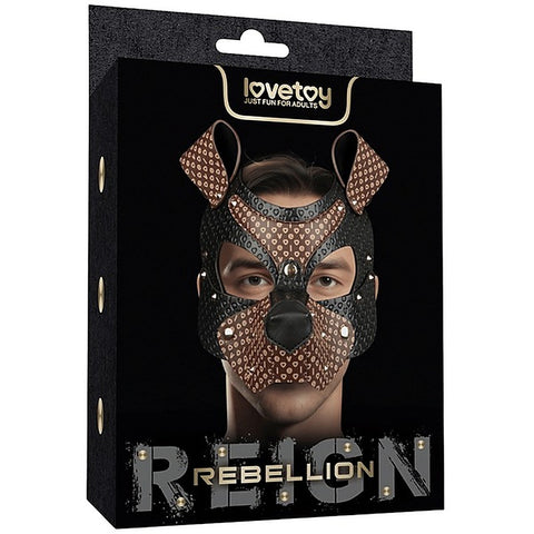 Classic Pup Mask With Removable Muzzle by Lovetoy