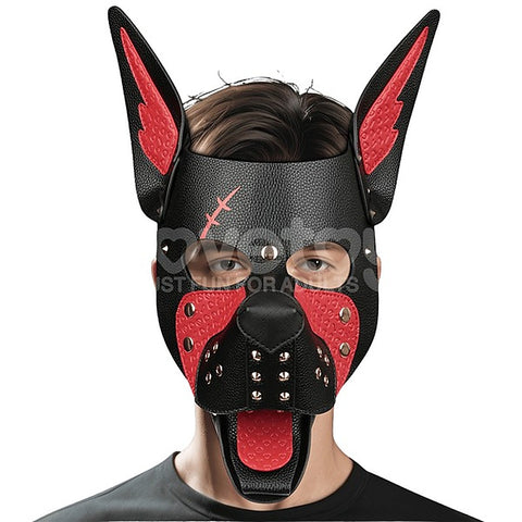 Scarred Alpha Pup Fetish Play Mask by Lovetoy