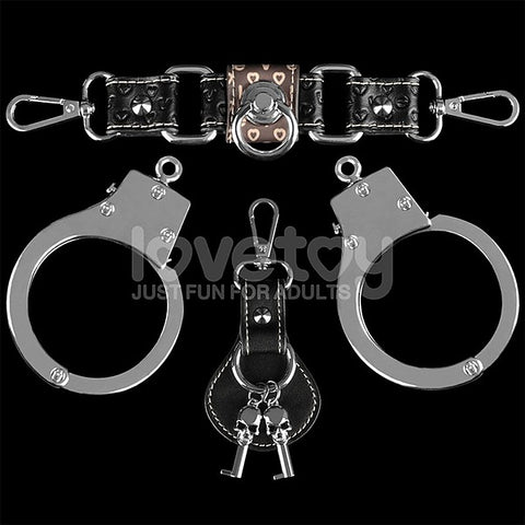 Heavy Metal BDSM Play Unisex Handcuffs by Lovetoy