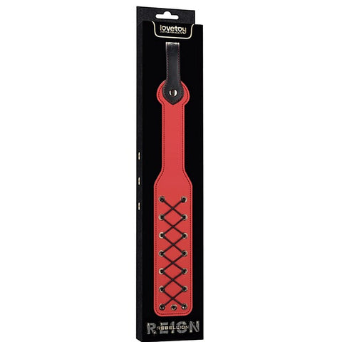 Rebellion Reign Bondage Rope Paddle by Lovetoy