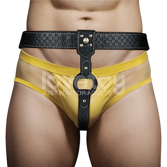 Adjustable Velcro Waistband Strap-On Harness by Lovetoy