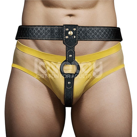 Adjustable Velcro Waistband Strap-On Harness by Lovetoy