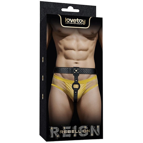Adjustable Velcro Waistband Strap-On Harness by Lovetoy