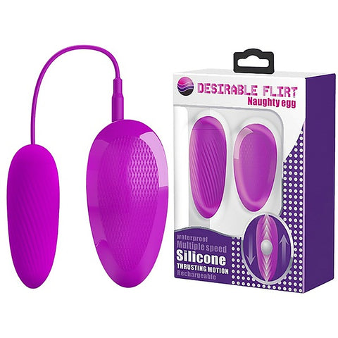 Silicone Naughty Egg Vibrator by Baile