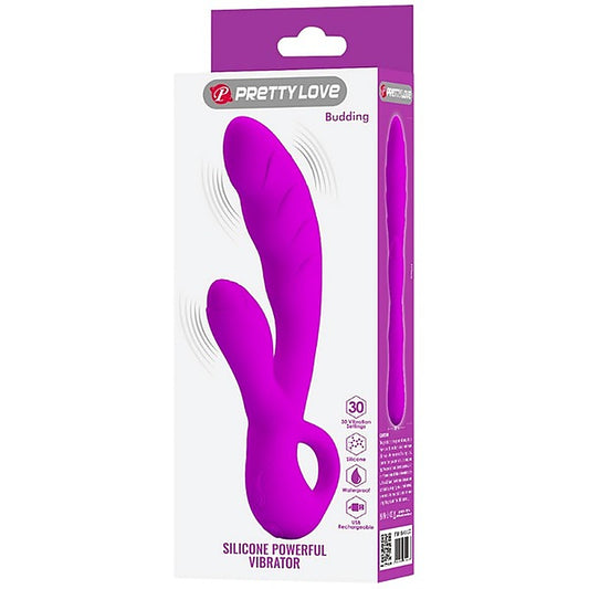 Budding Silicone Powerful Rabbit Vibrator by Baile