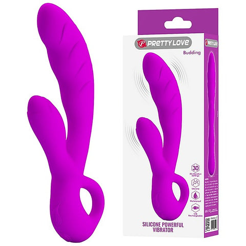 Budding Silicone Powerful Rabbit Vibrator by Baile
