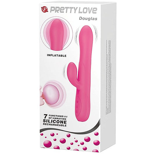 Dennis Rechargeable Inflatable Rabbit Vibe by Baile