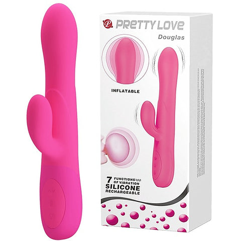 Dennis Rechargeable Inflatable Rabbit Vibe by Baile