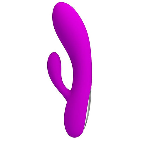 Alvin Rechargeable Silicone Rabbit Massager by Baile