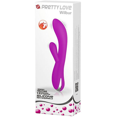Wilbur Warming Silicone Rabbit Vibrator by Baile