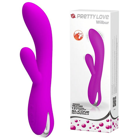 Wilbur Warming Silicone Rabbit Vibrator by Baile