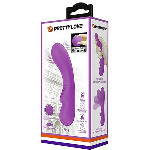 Elsa Rechargeable Silicone Massager by Baile