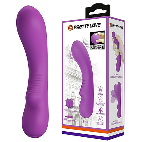Elsa Rechargeable Silicone Massager by Baile