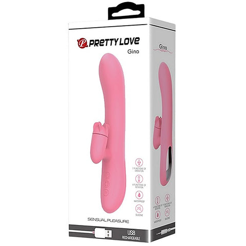 Gina 7 Functions Rotating Rabbit Massager by Baile