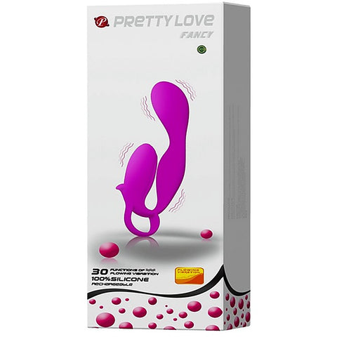 Pretty Love Flowery Silicone Rechargeable Clit Vibrator