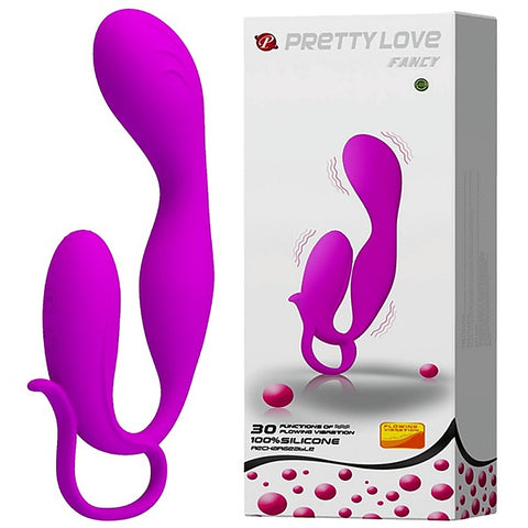 Pretty Love Flowery Silicone Rechargeable Clit Vibrator
